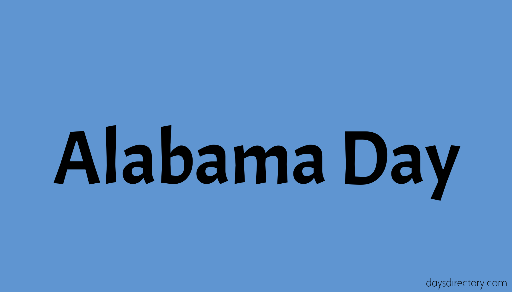 Alabama Day