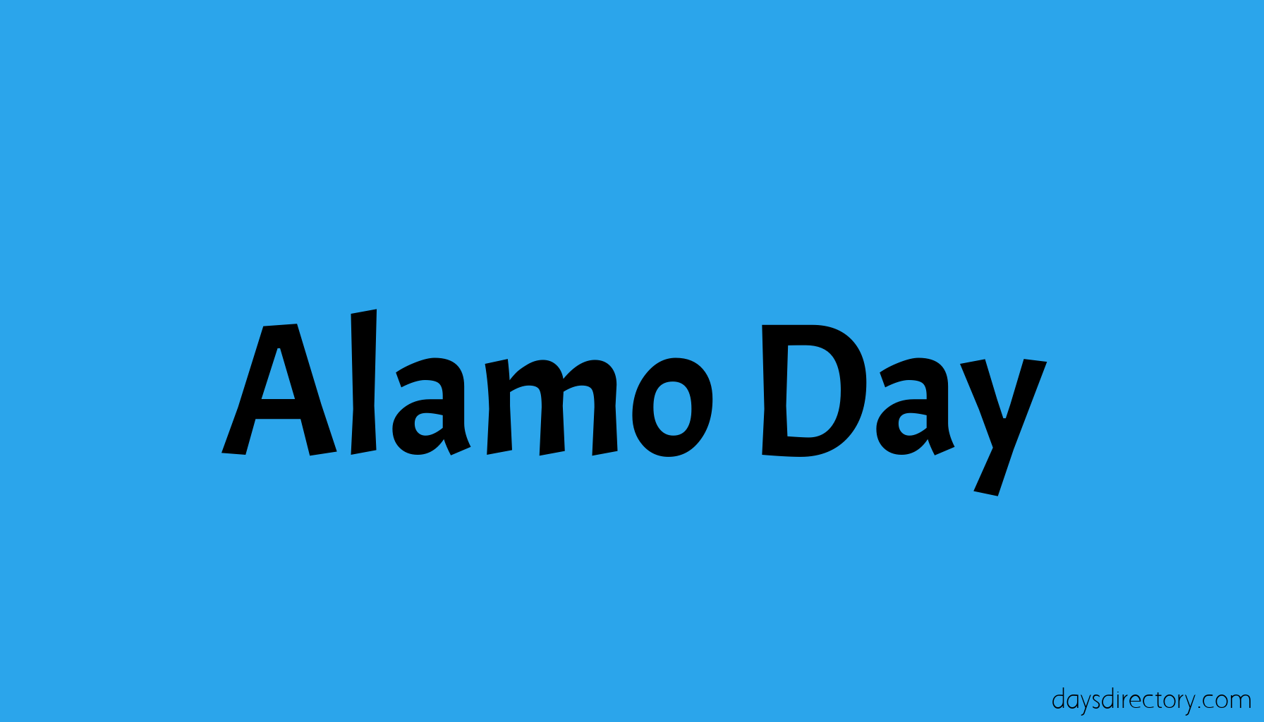 Alamo Day