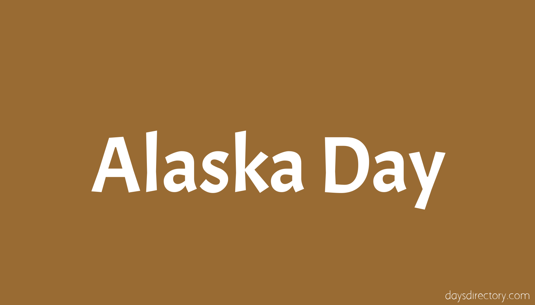 Alaska Day