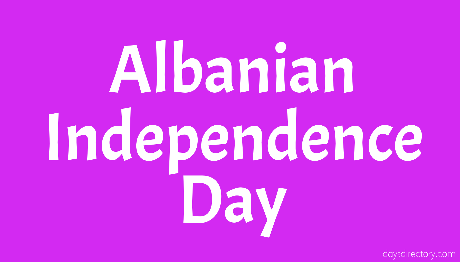 Albanian Independence Day
