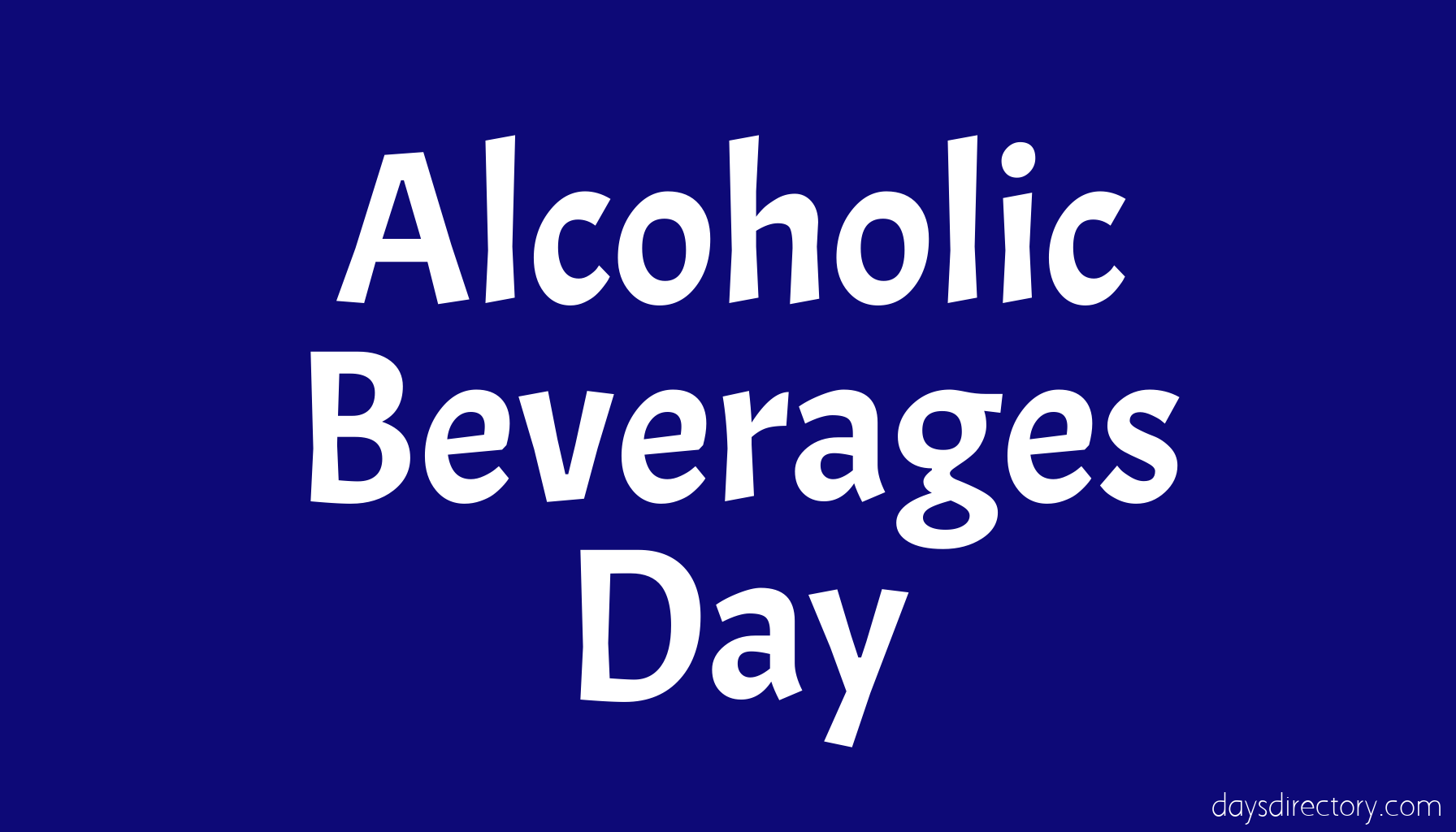 Alcoholic Beverages Day
