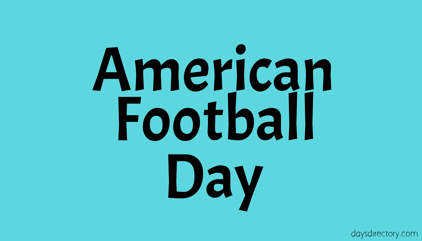 American Football Day