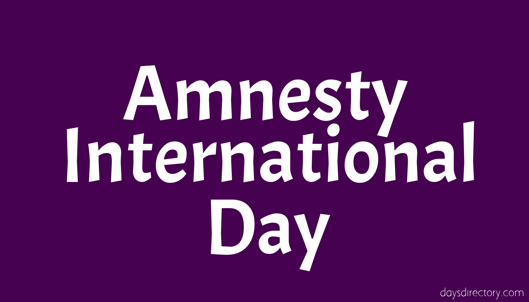 Amnesty International Day