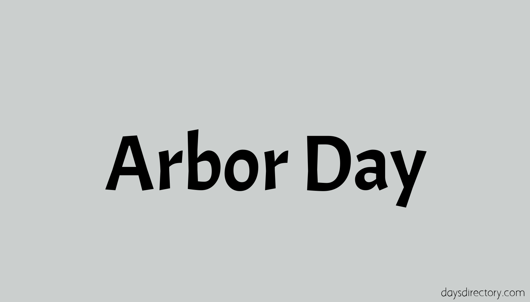 Arbor Day