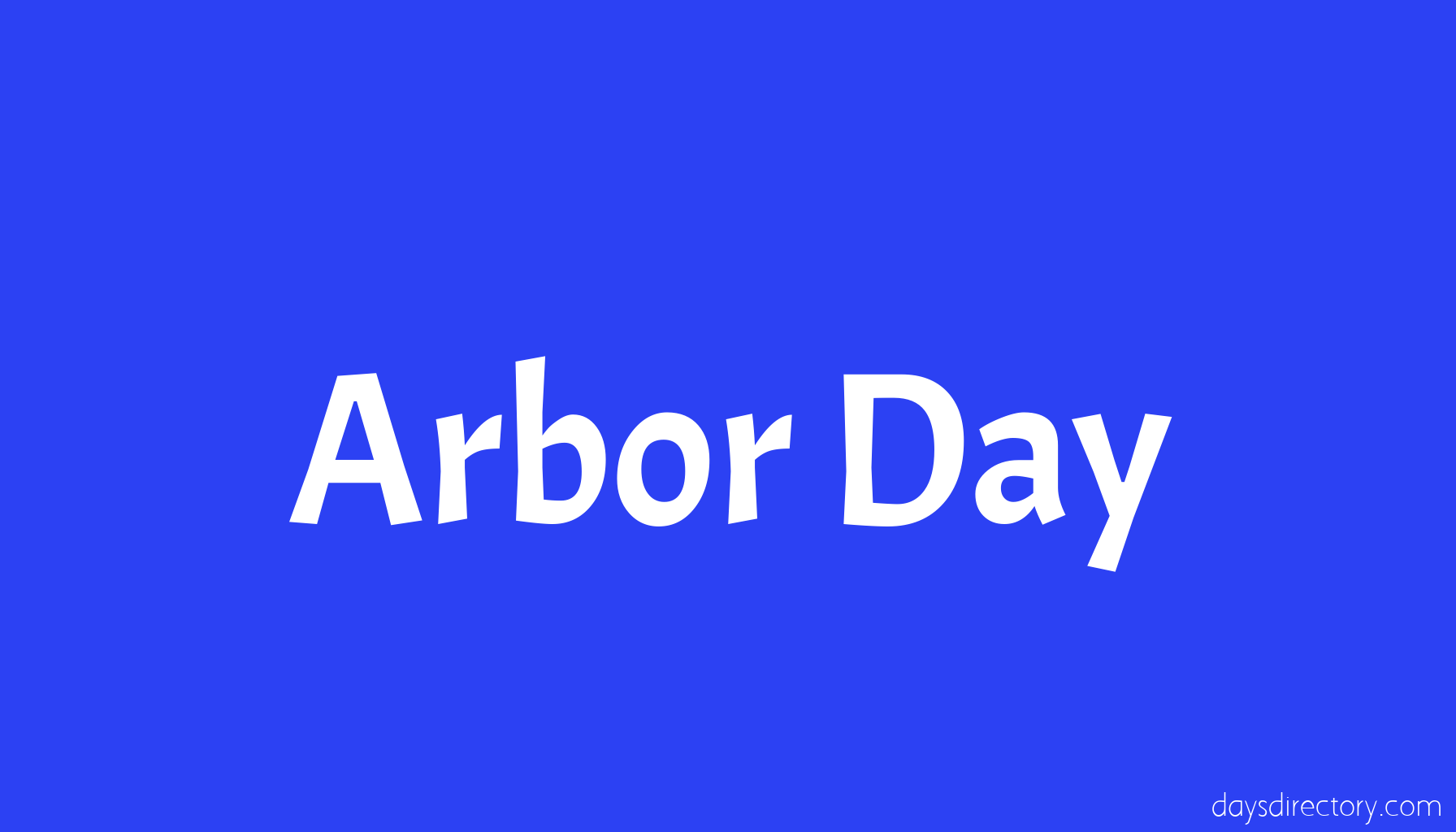 Arbor Day