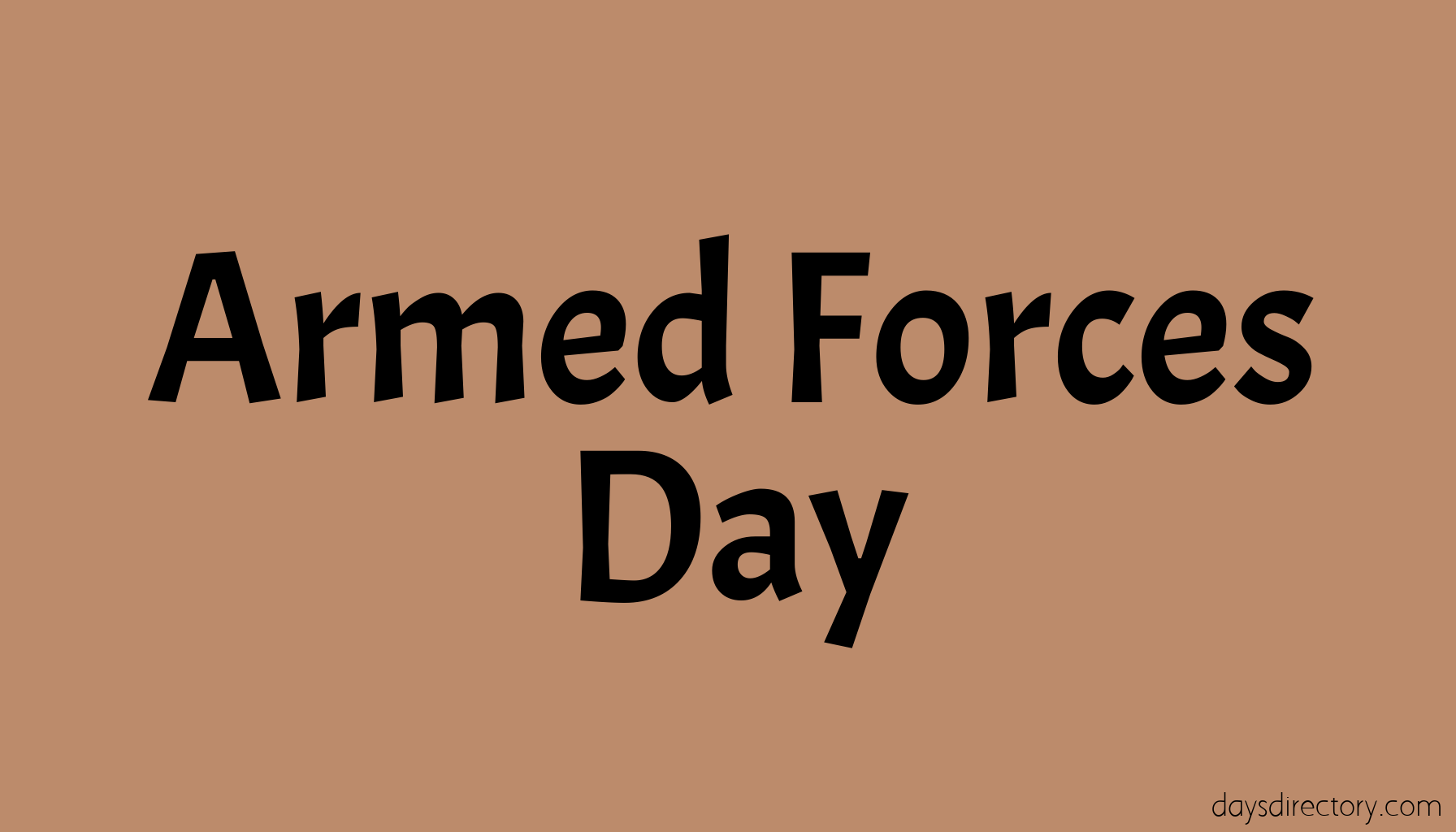 Armed Forces Day