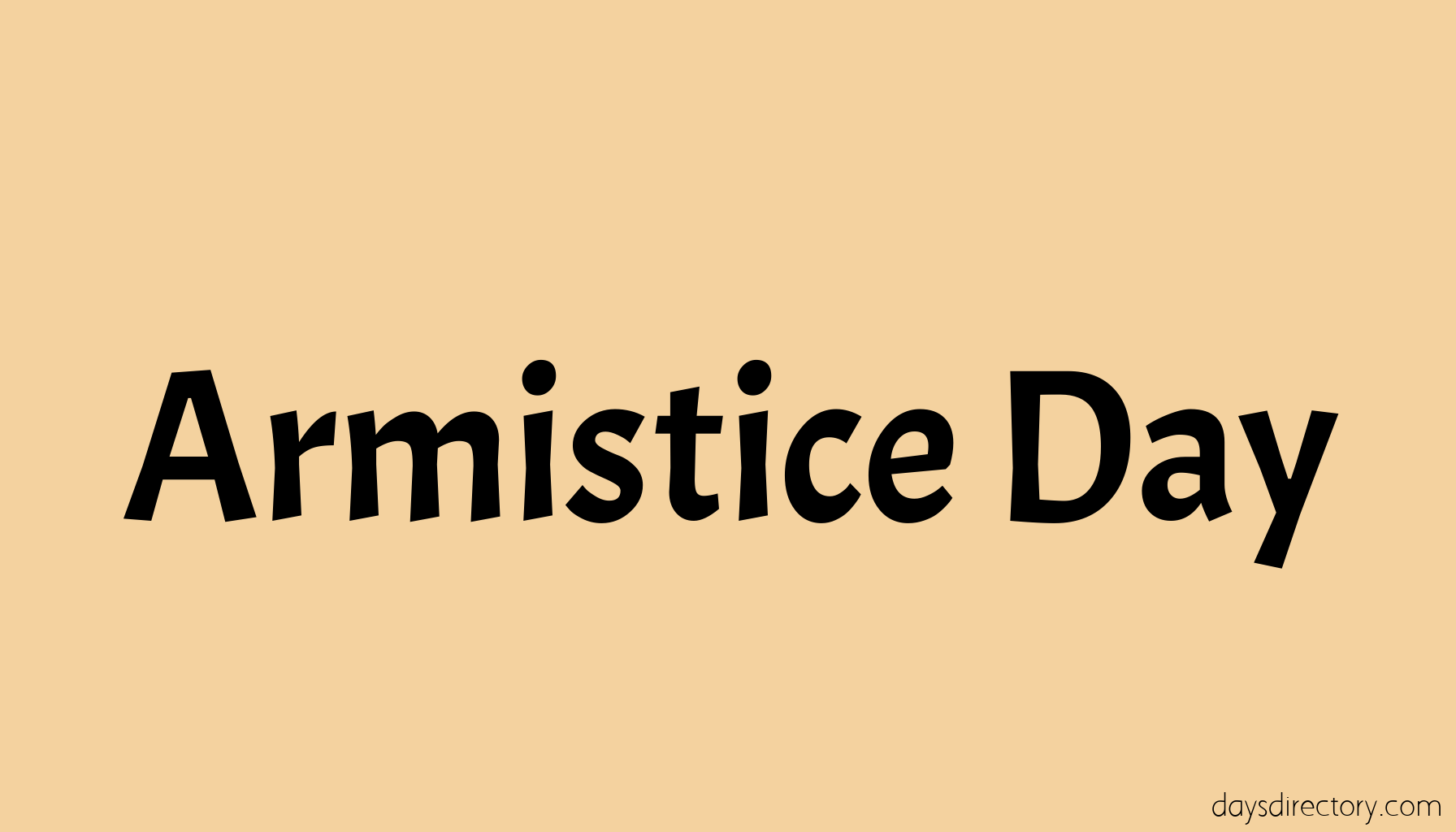 Armistice Day