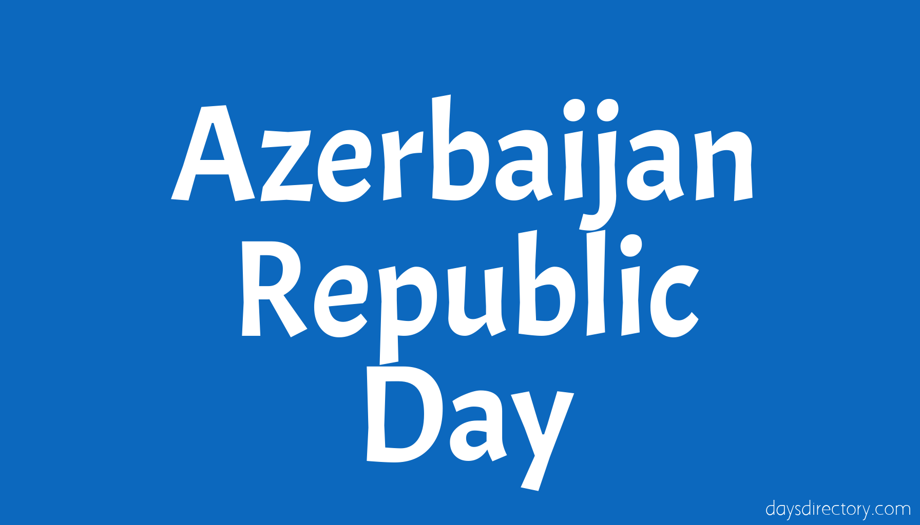 Azerbaijan Republic Day