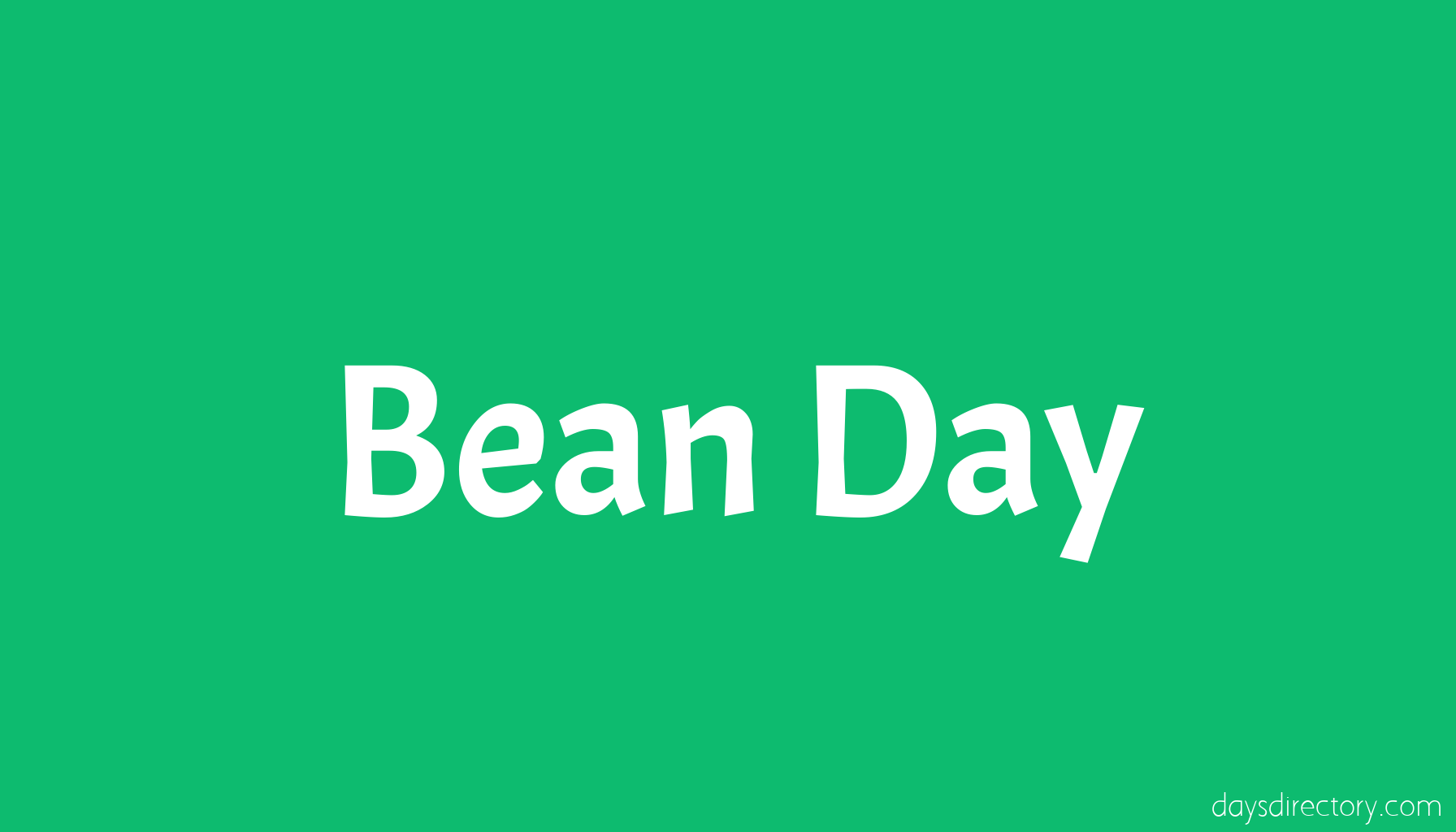 Bean Day