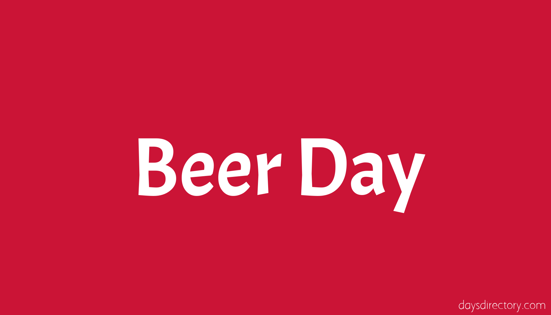 Beer Day