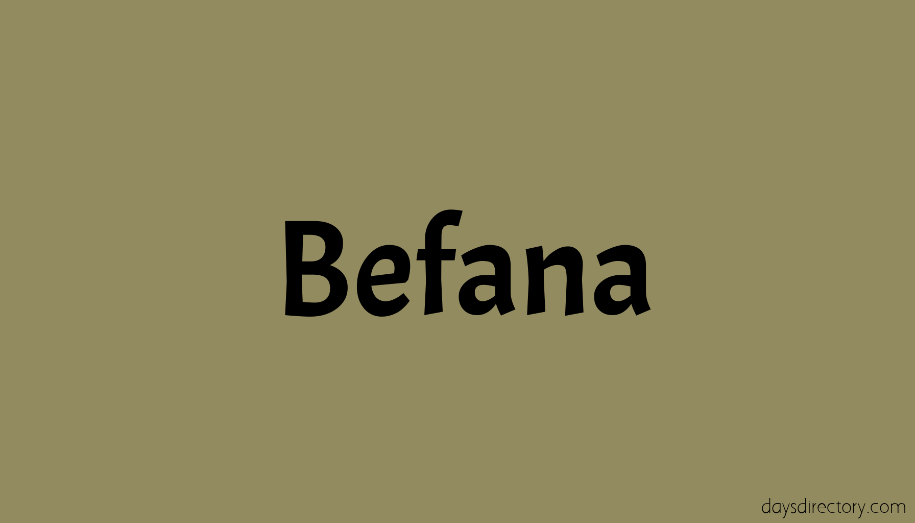 Befana