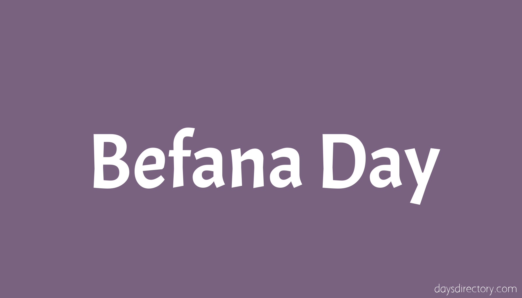 Befana Day