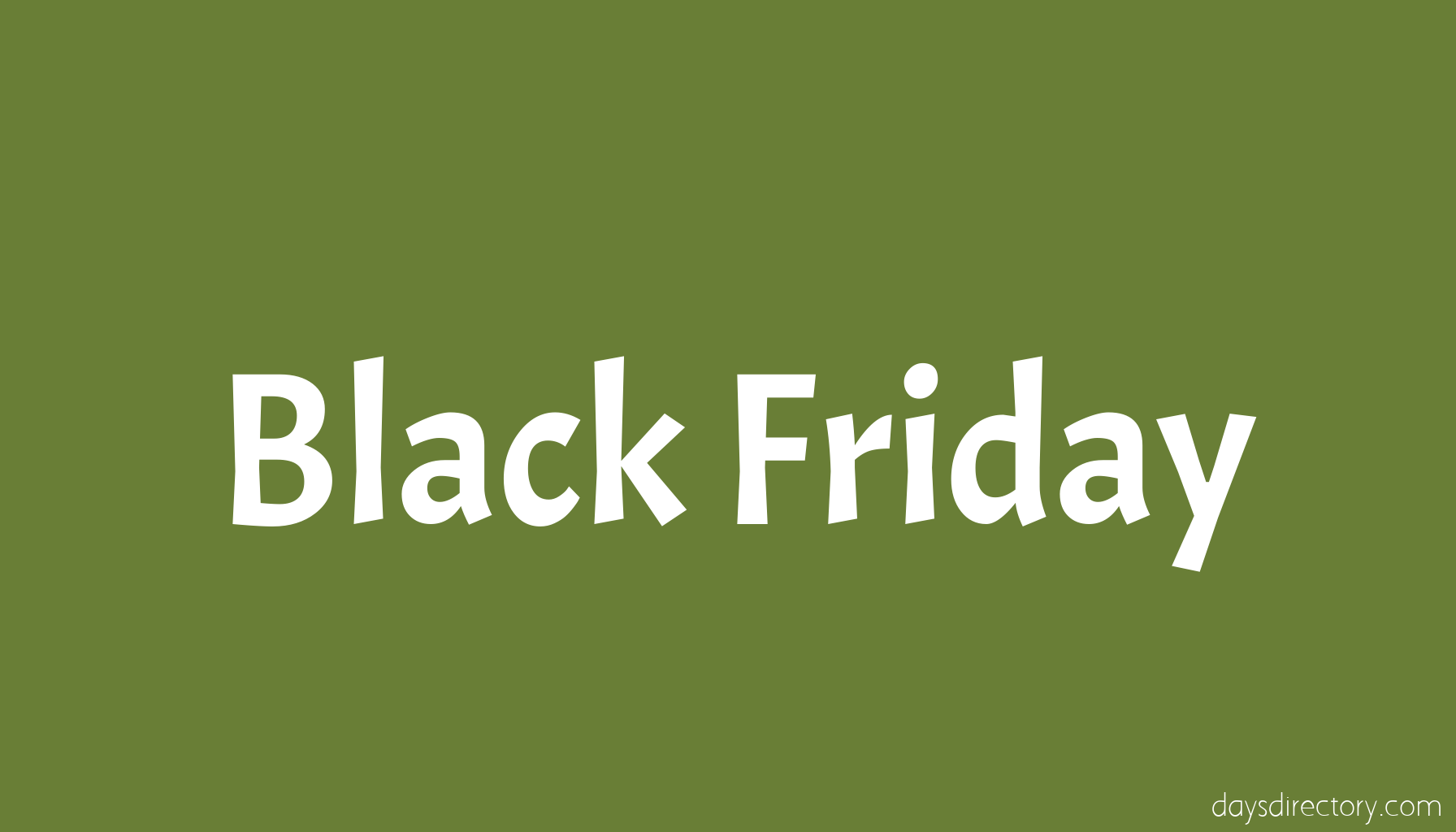 Black Friday
