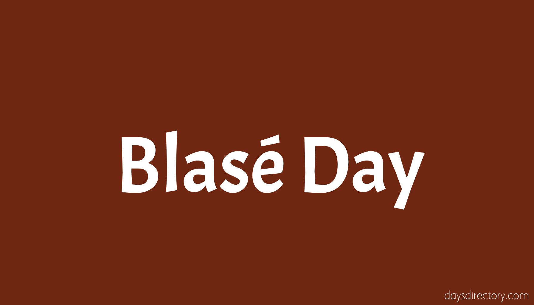 Blas Day