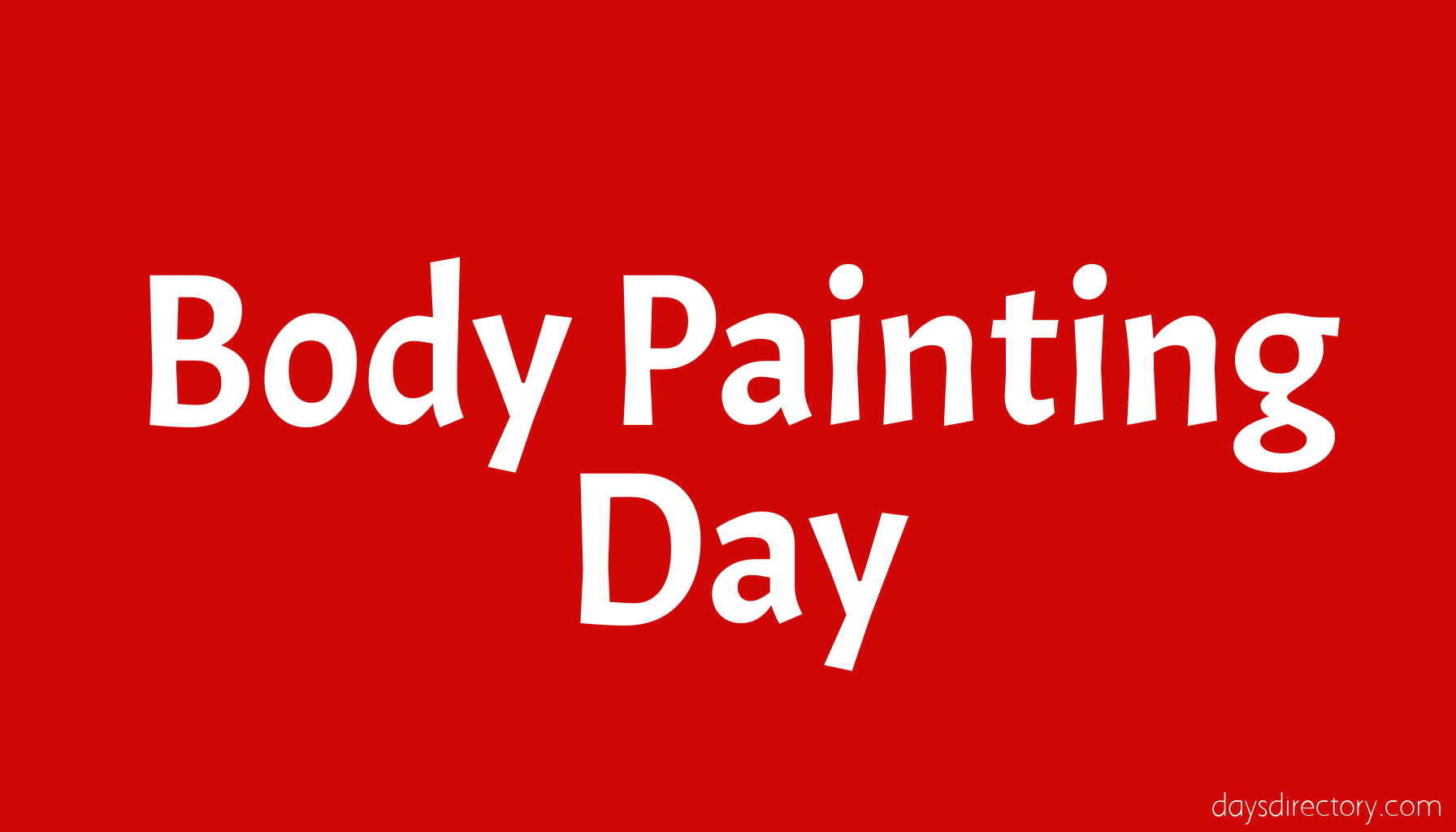 Body Painting Day