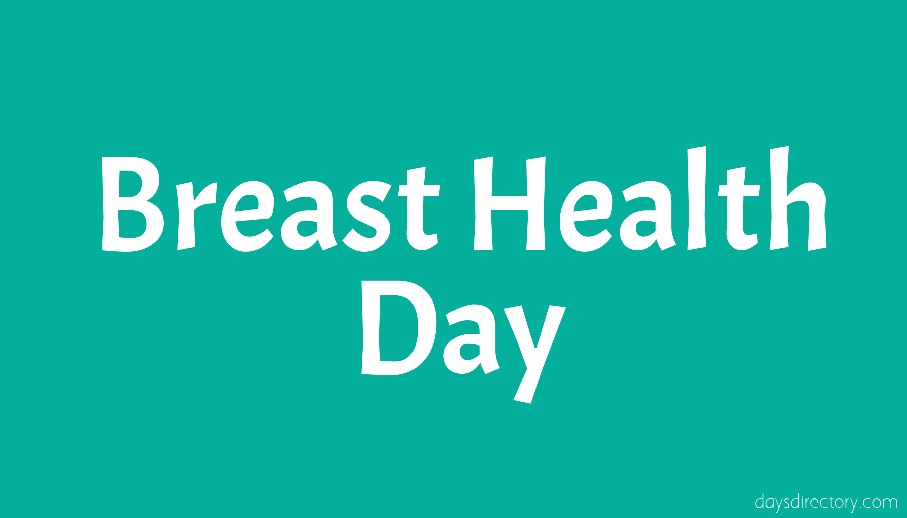 Breast Health Day