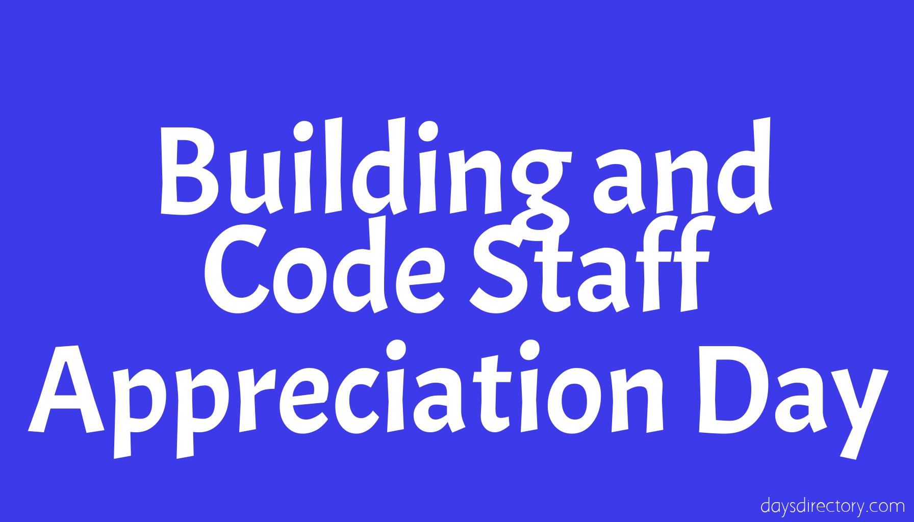 Building and Code Staff Appreciation Day