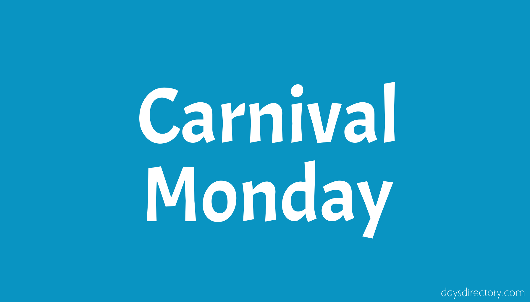 Carnival Monday
