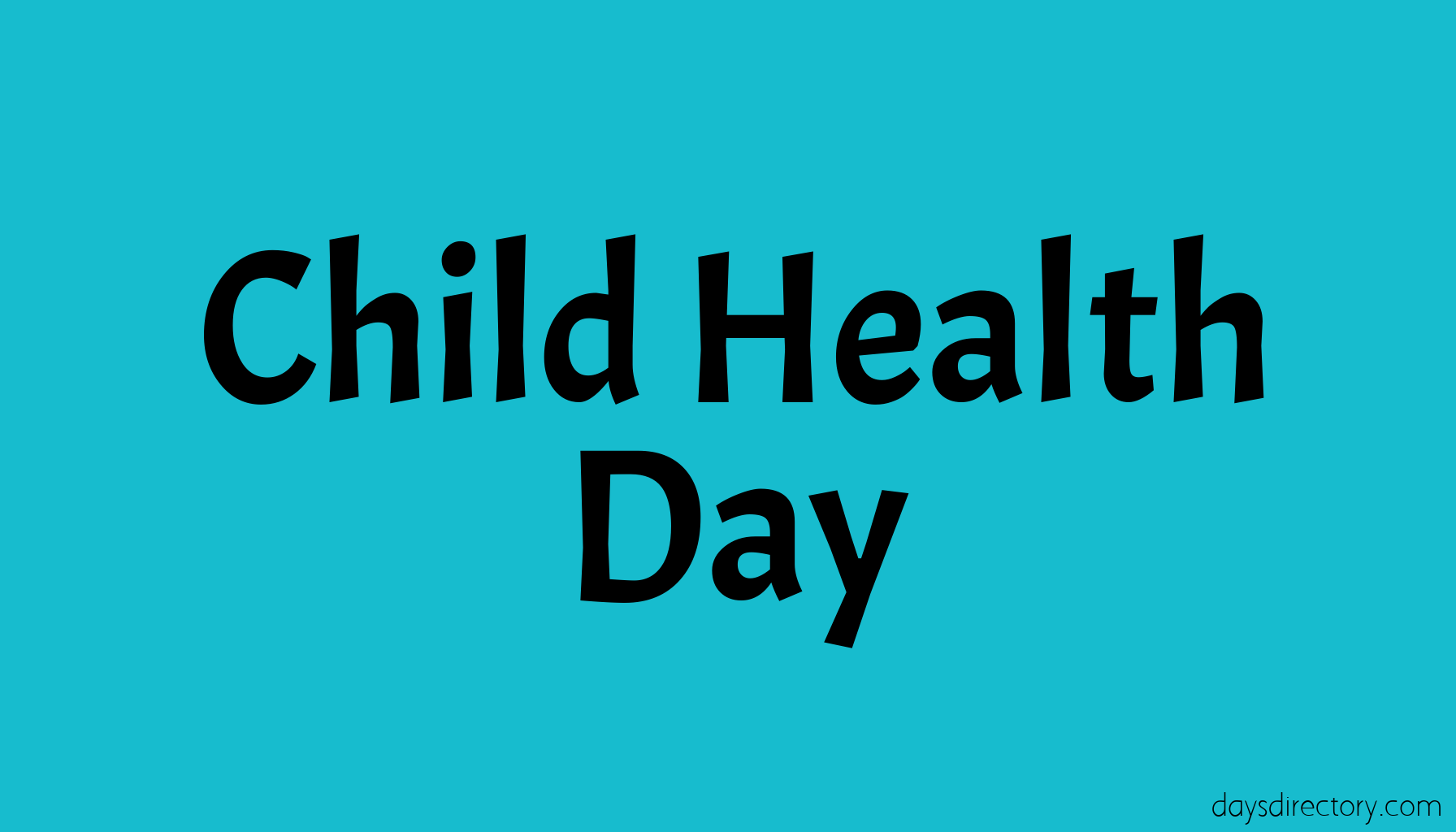 Child Health Day