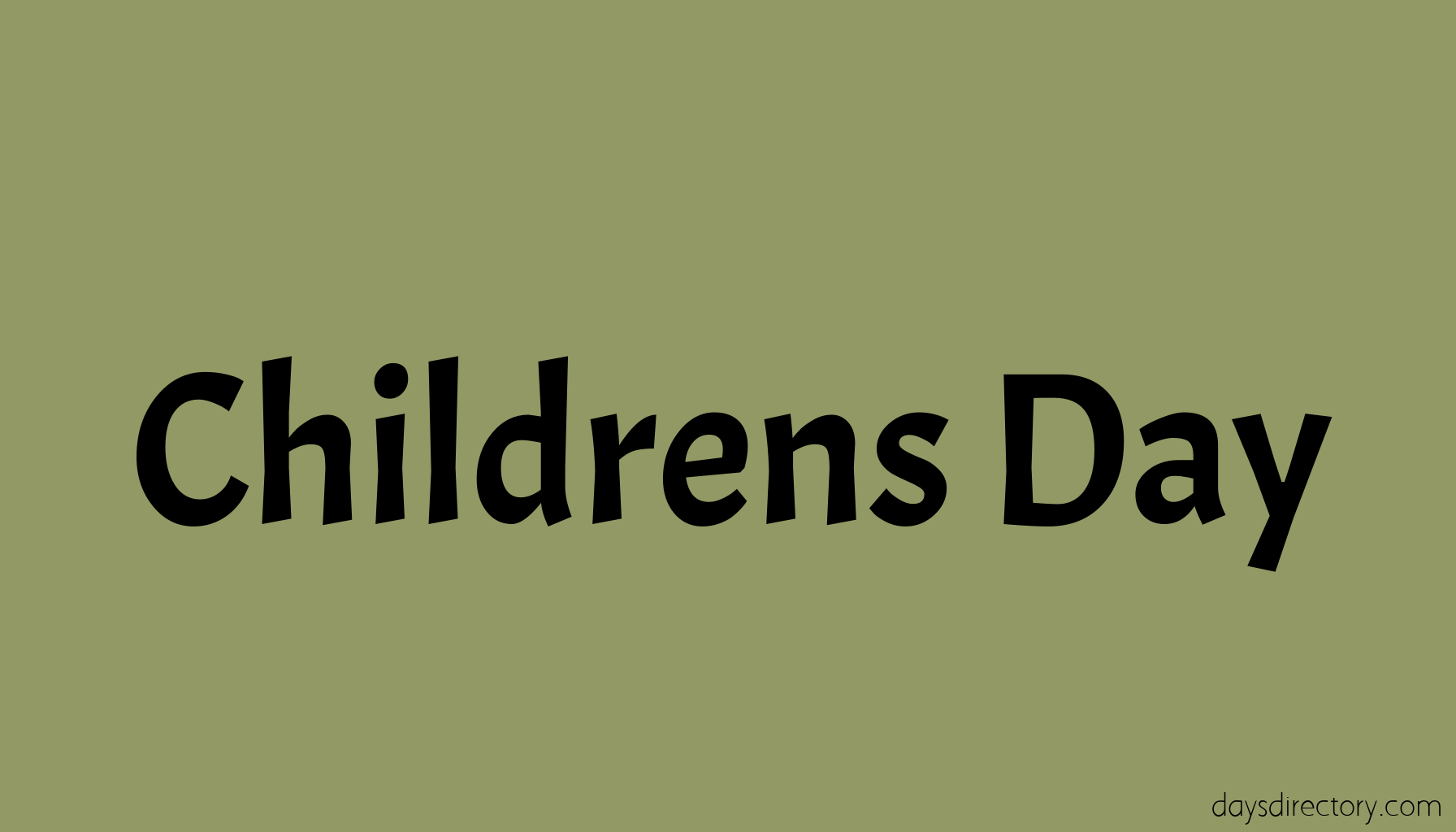 Childrens Day