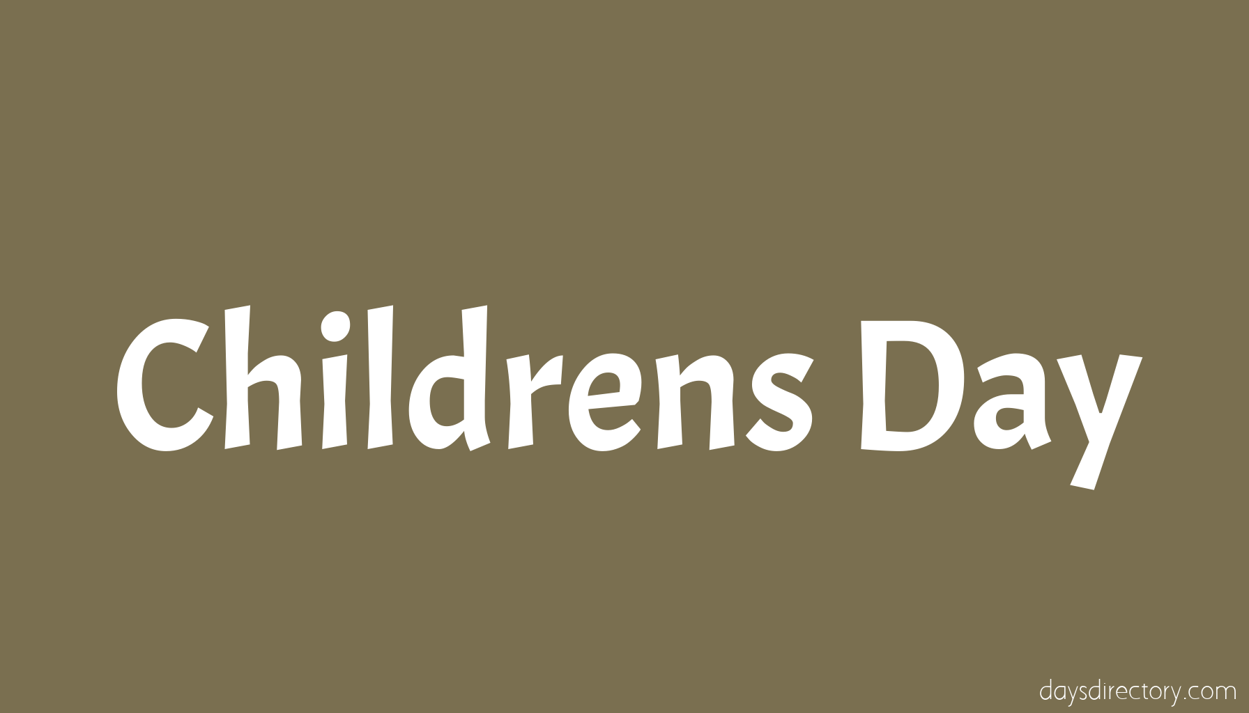 Childrens Day