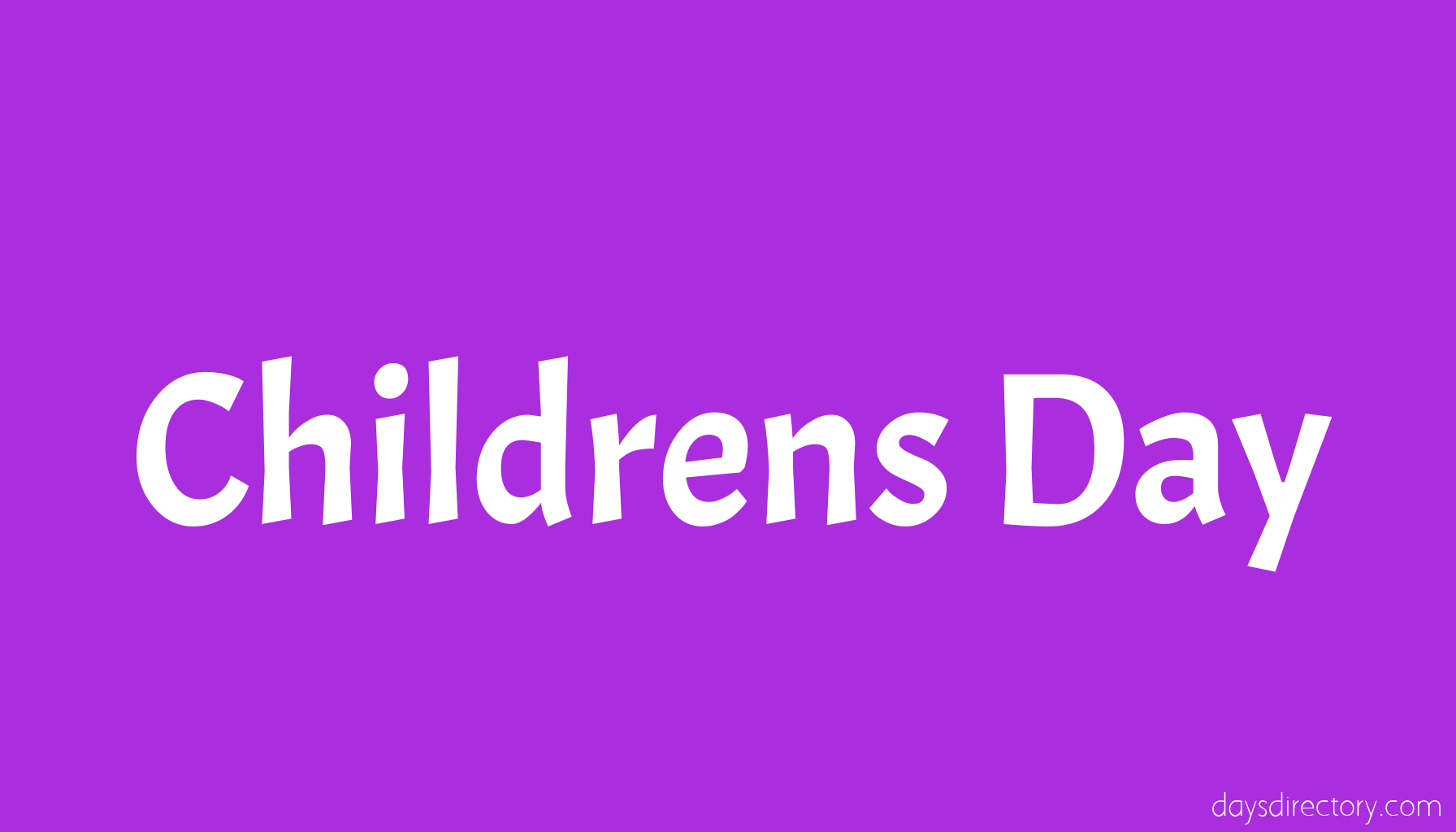 Childrens Day