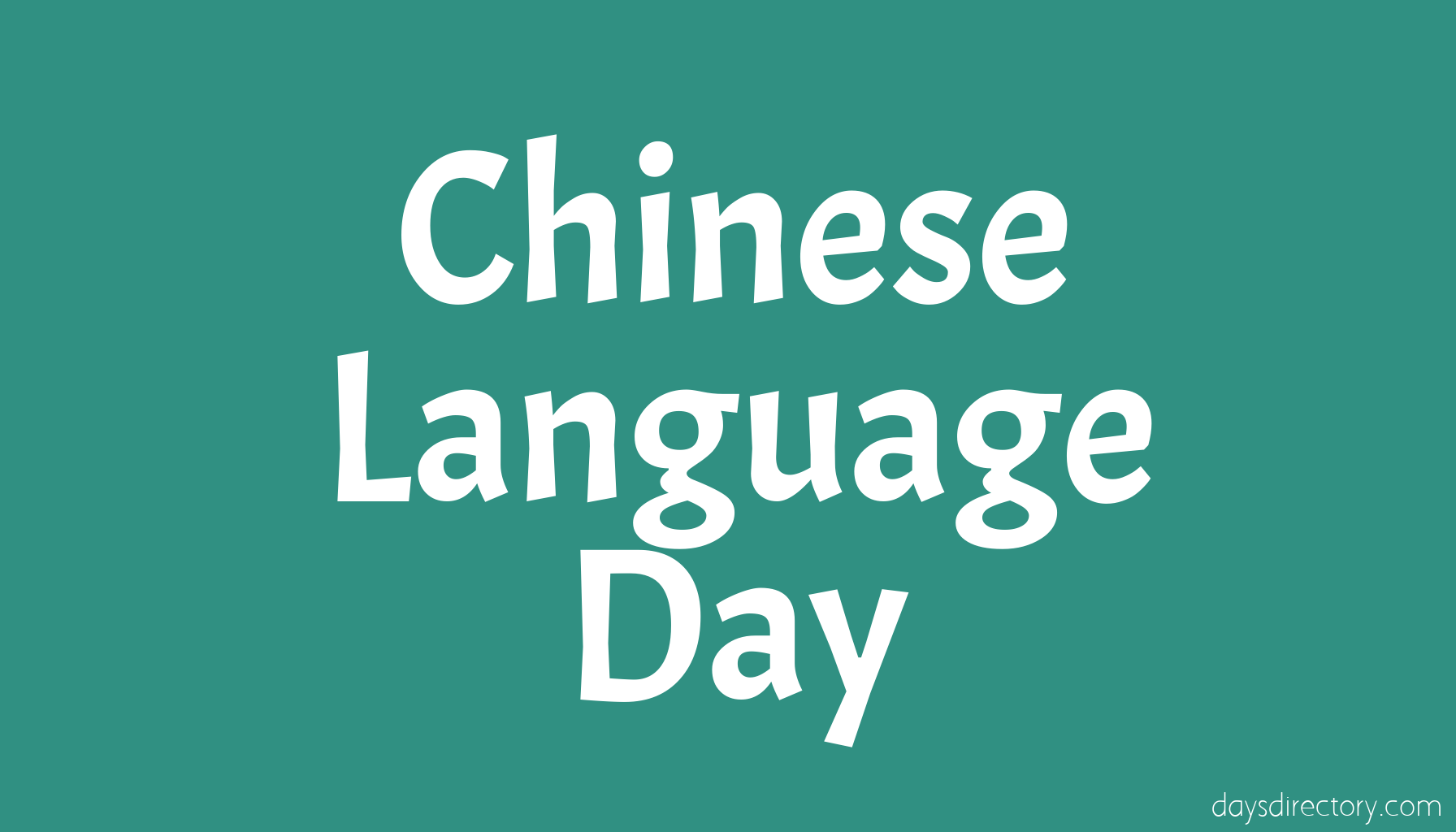 Chinese Language Day