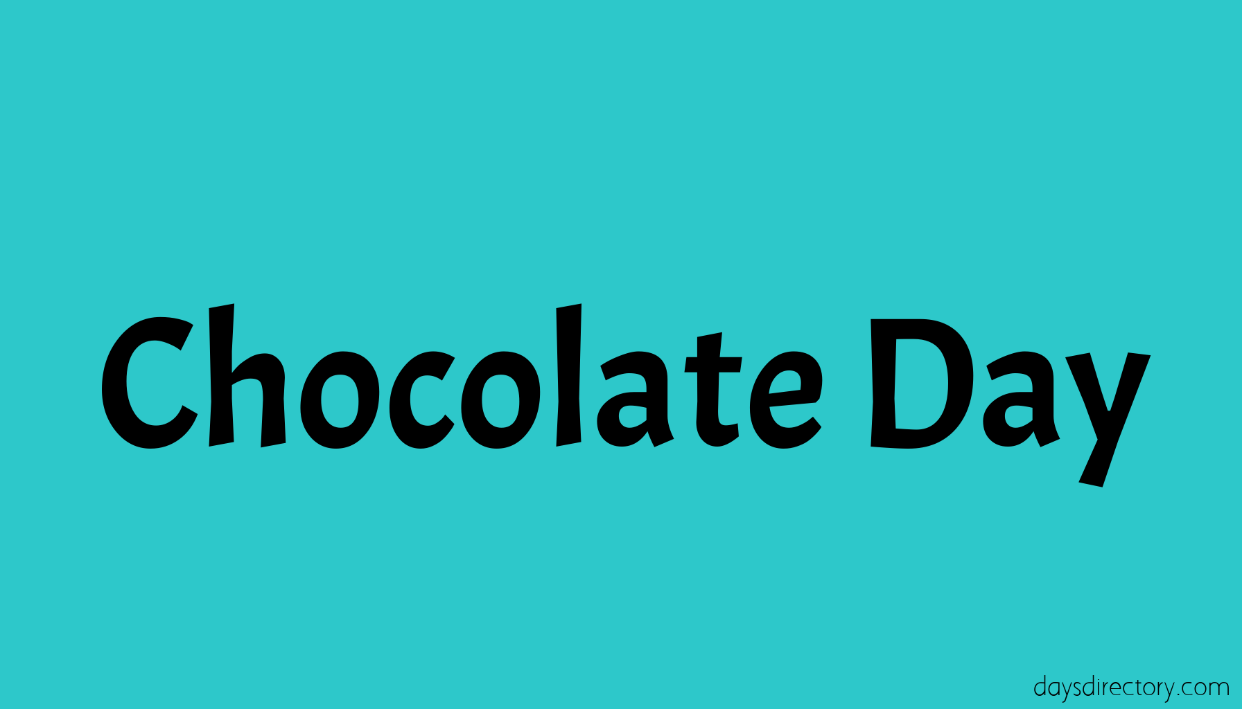 Chocolate Day