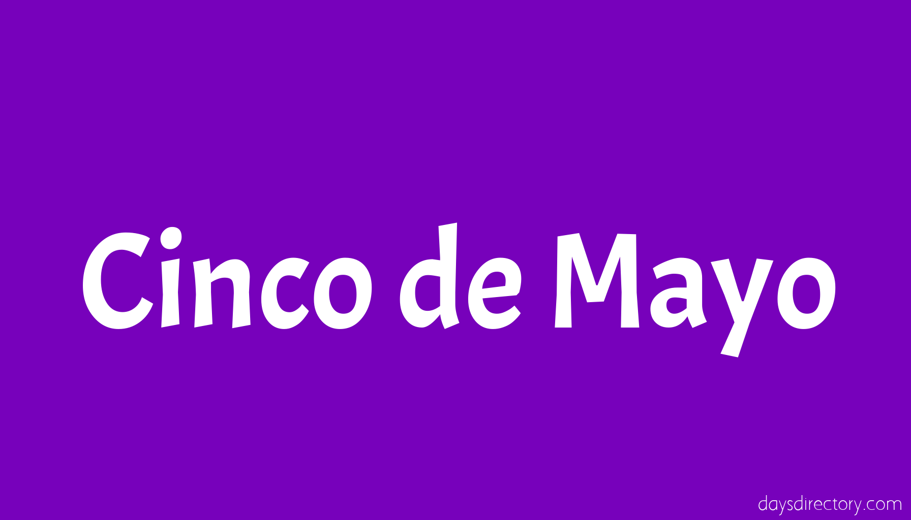 Cinco de Mayo