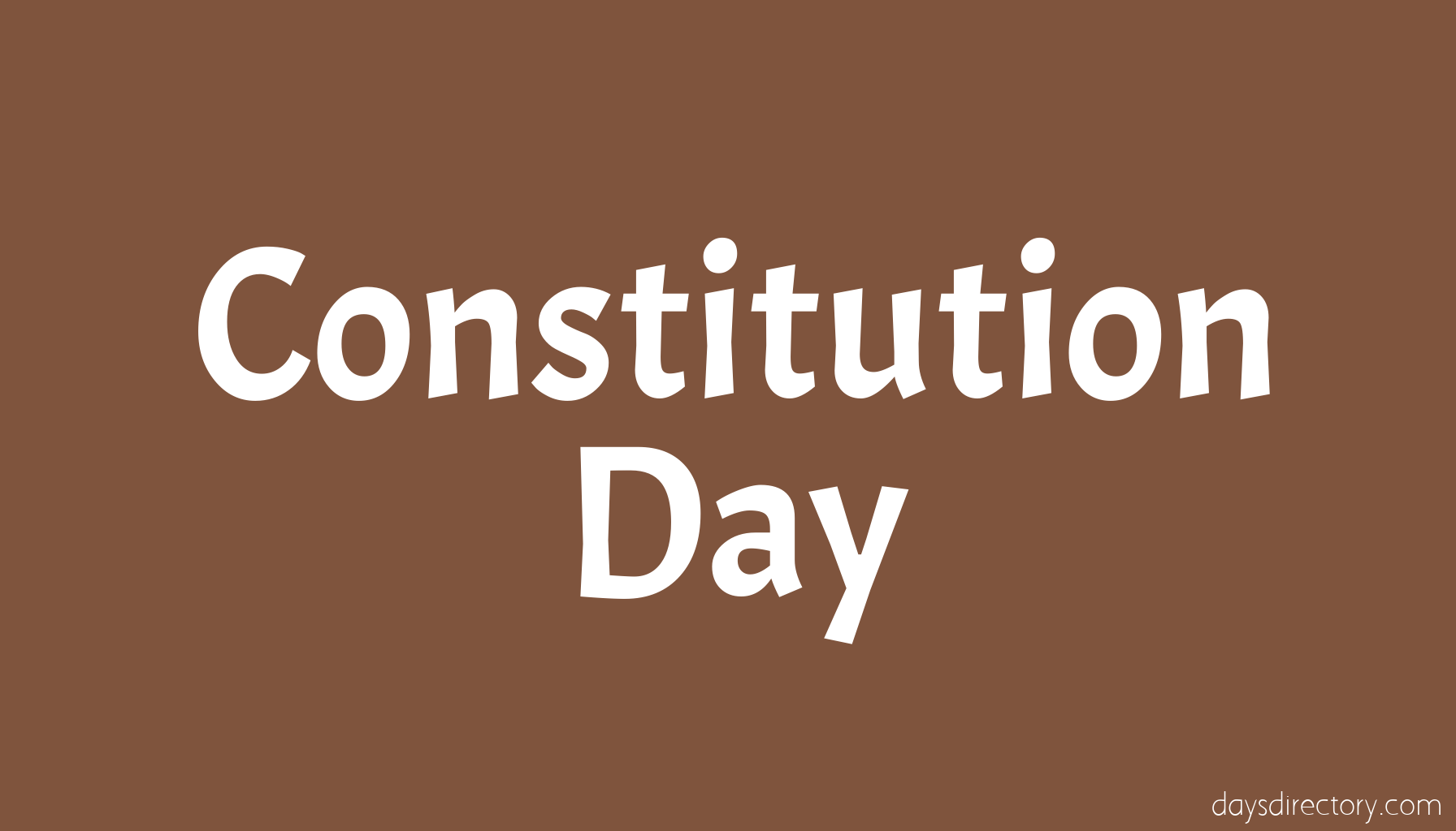 Constitution Day