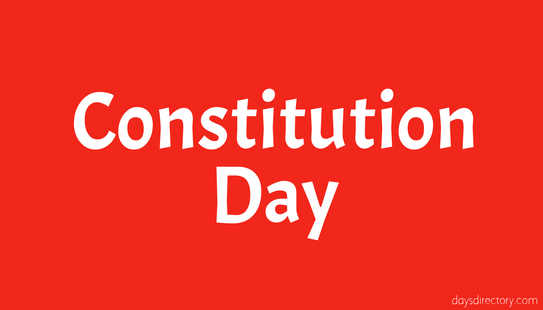 Constitution Day