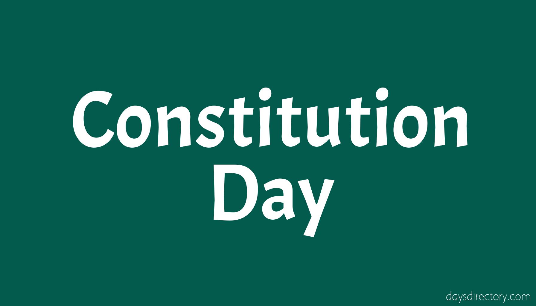 Constitution Day