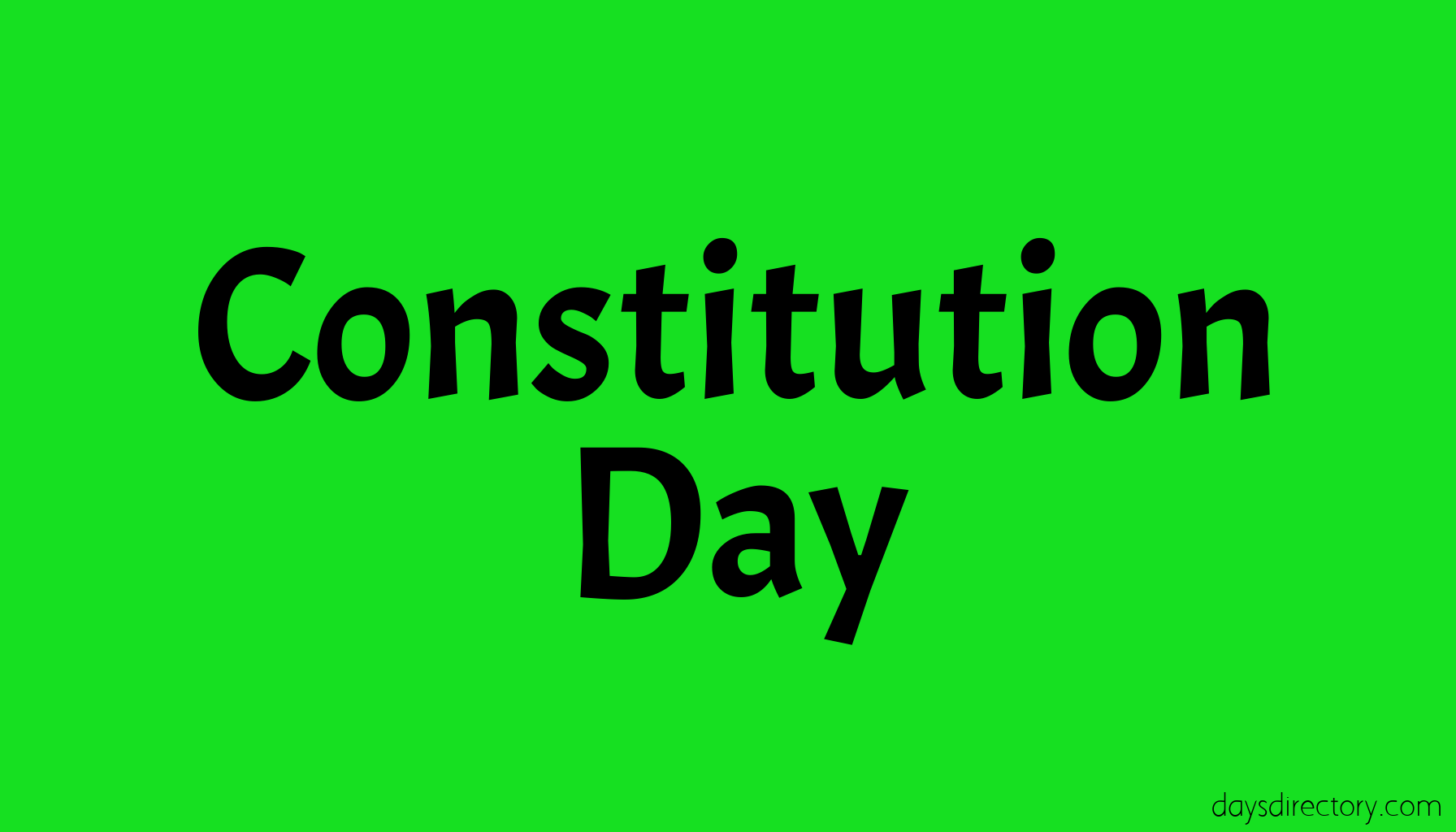 Constitution Day