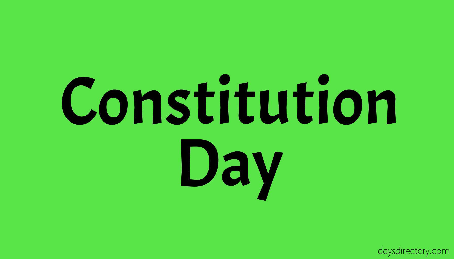 Constitution Day