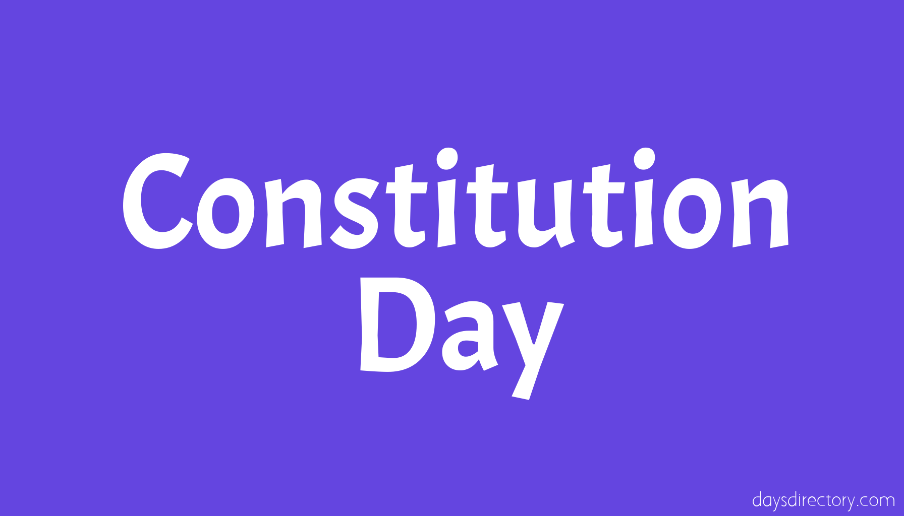 Constitution Day