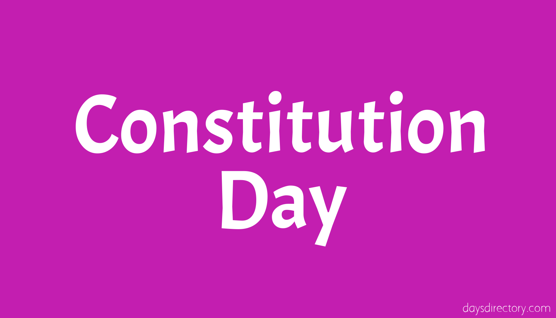 Constitution Day