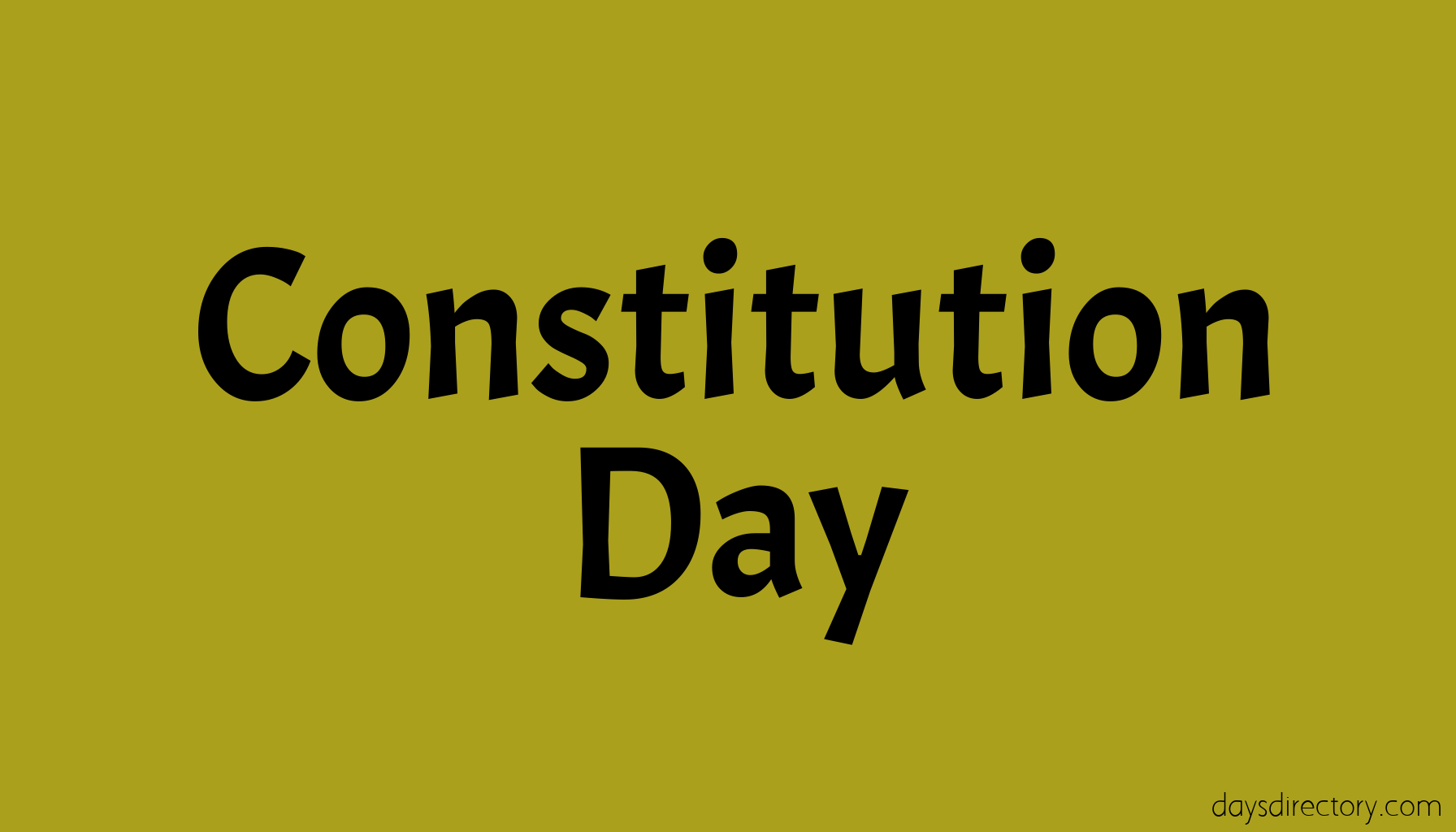 Constitution Day