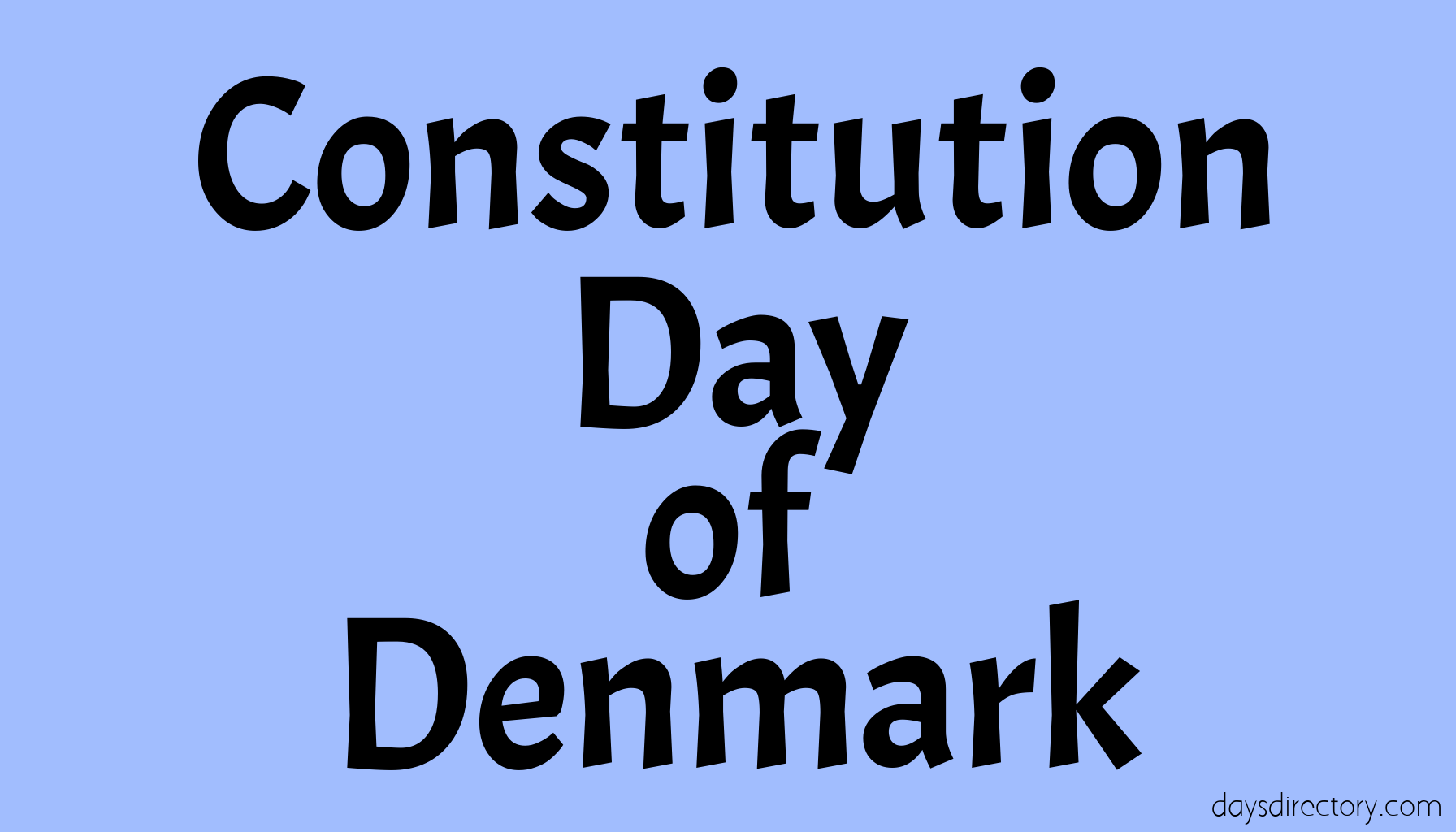 Constitution Day of Denmark