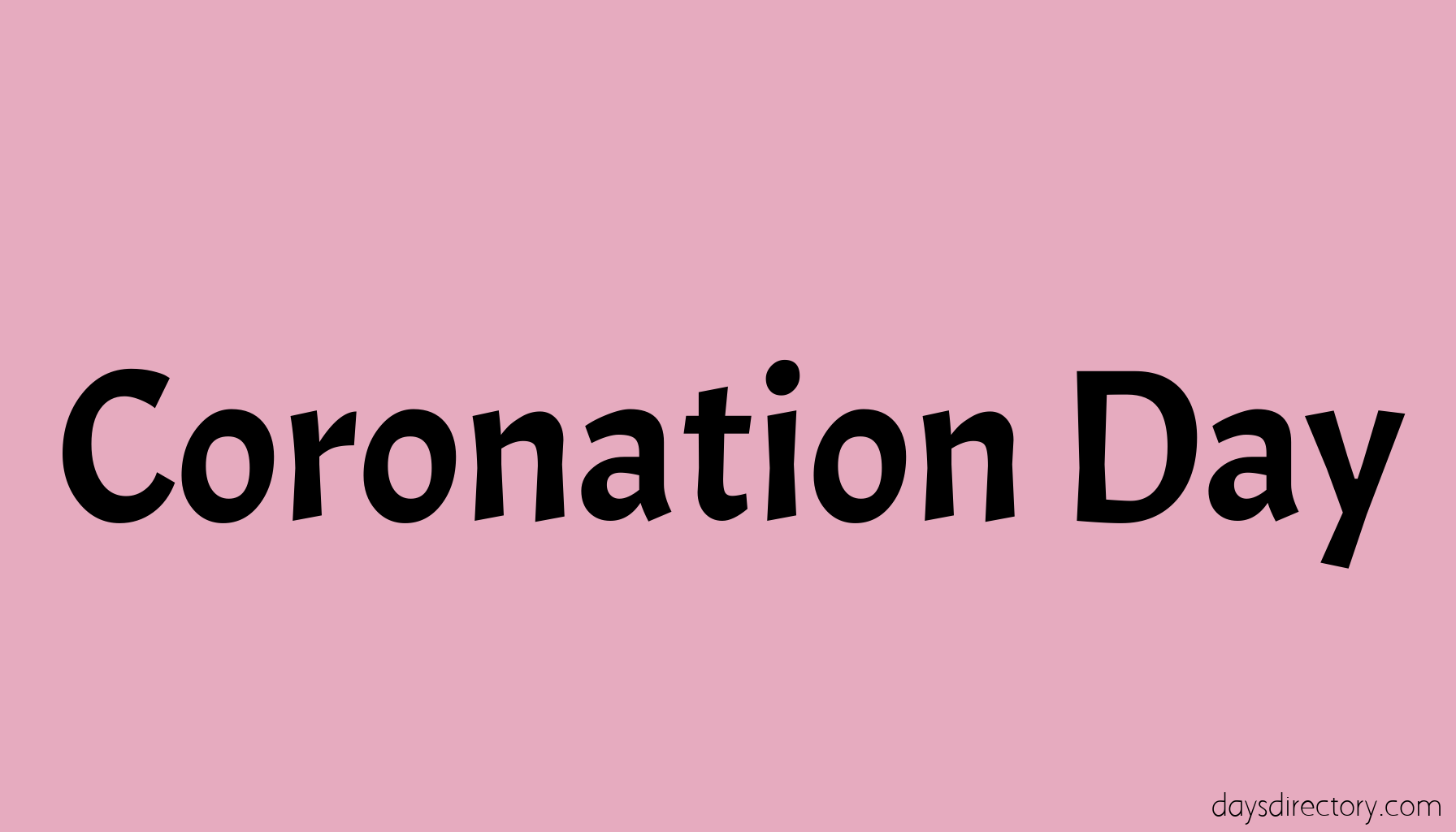 Coronation Day