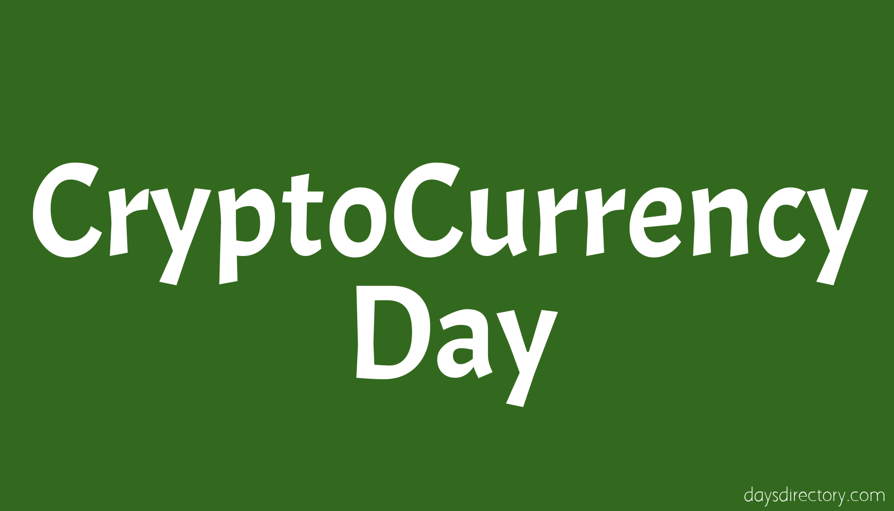CryptoCurrency Day