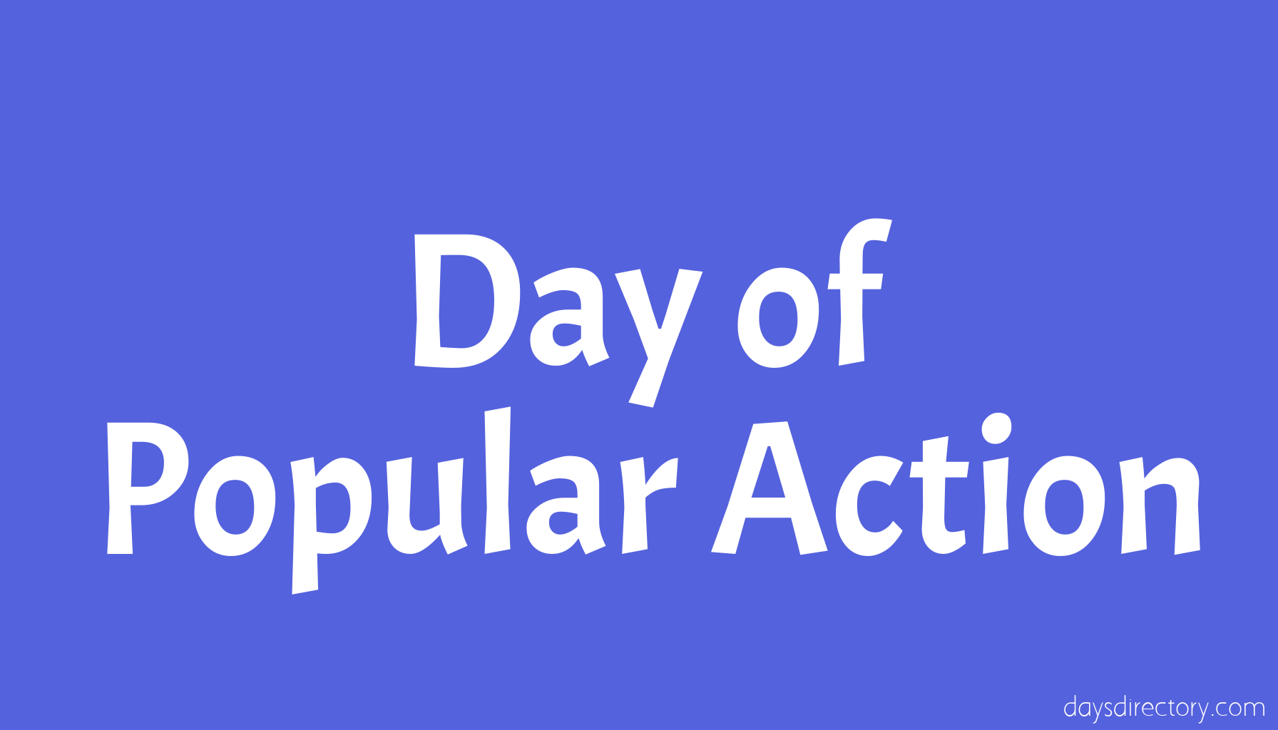 Day of Popular Action