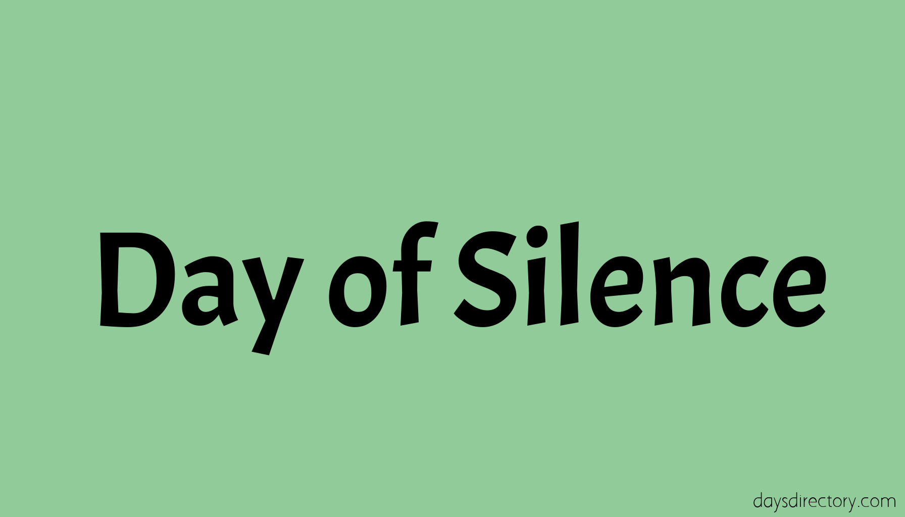 Day of Silence