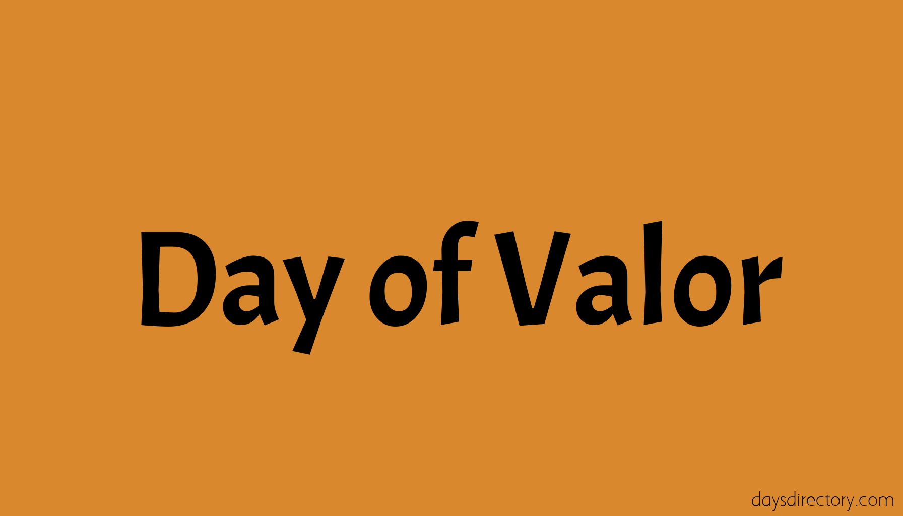 Day of Valor