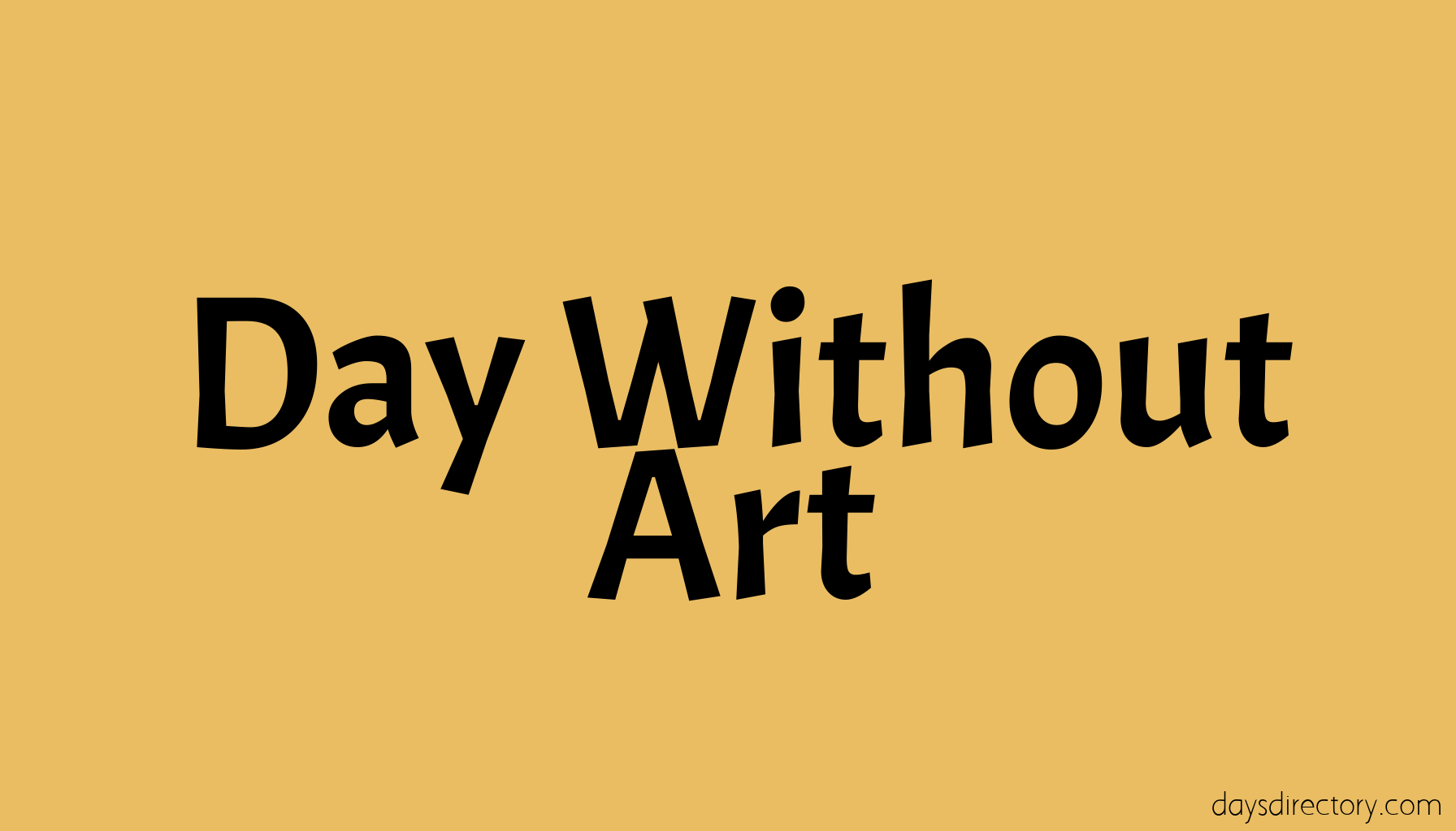 Day Without Art