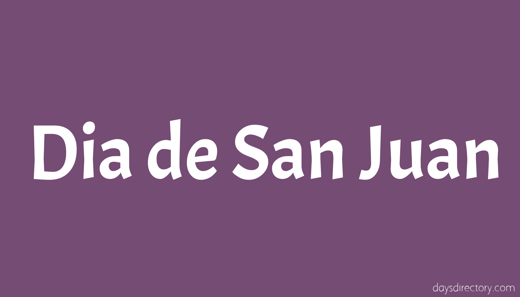 Dia de San Juan