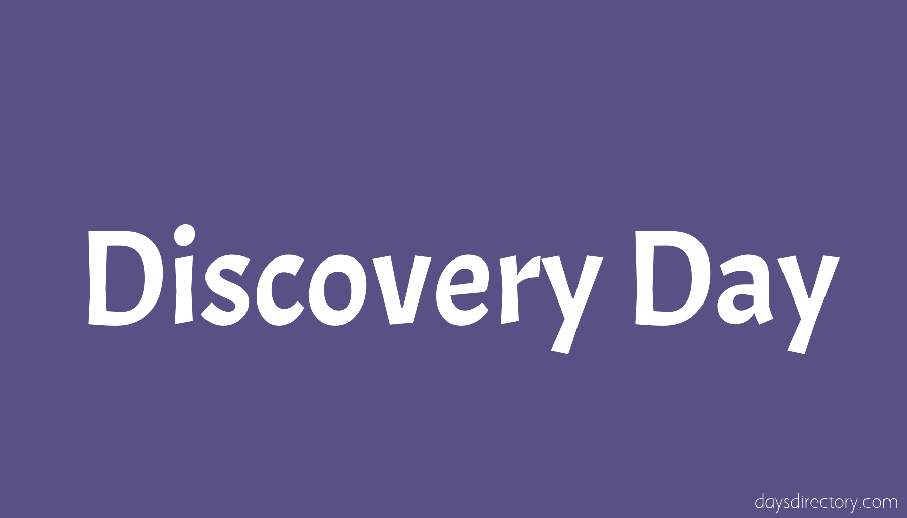 Discovery Day