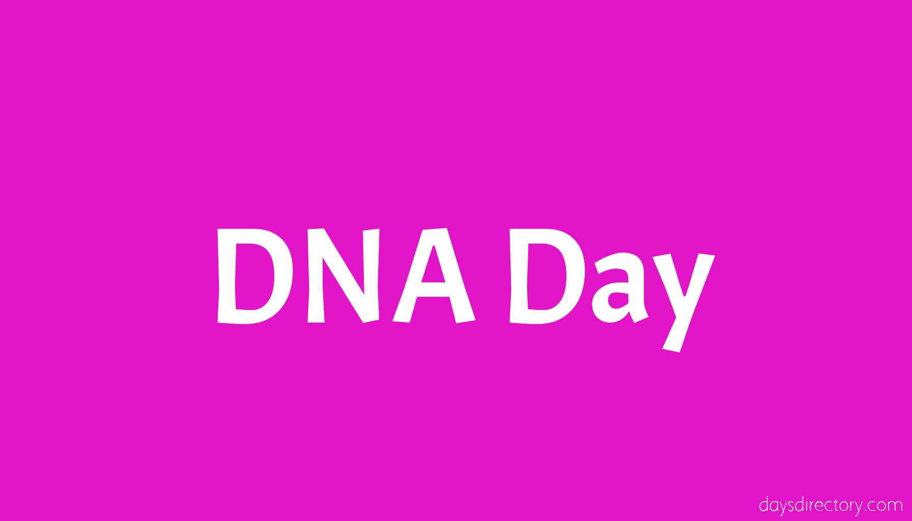 DNA Day