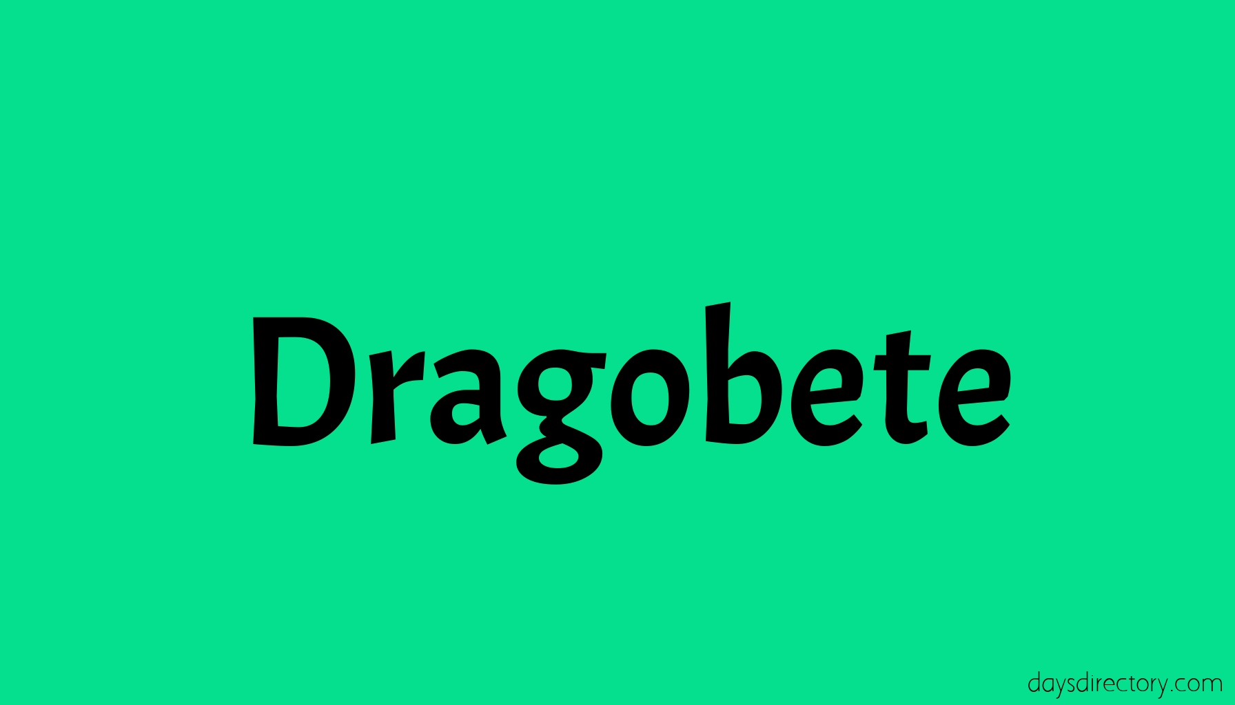Dragobete