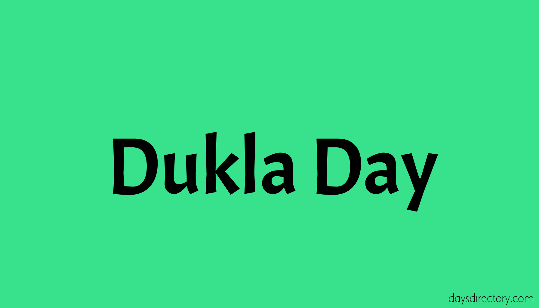 Dukla Day