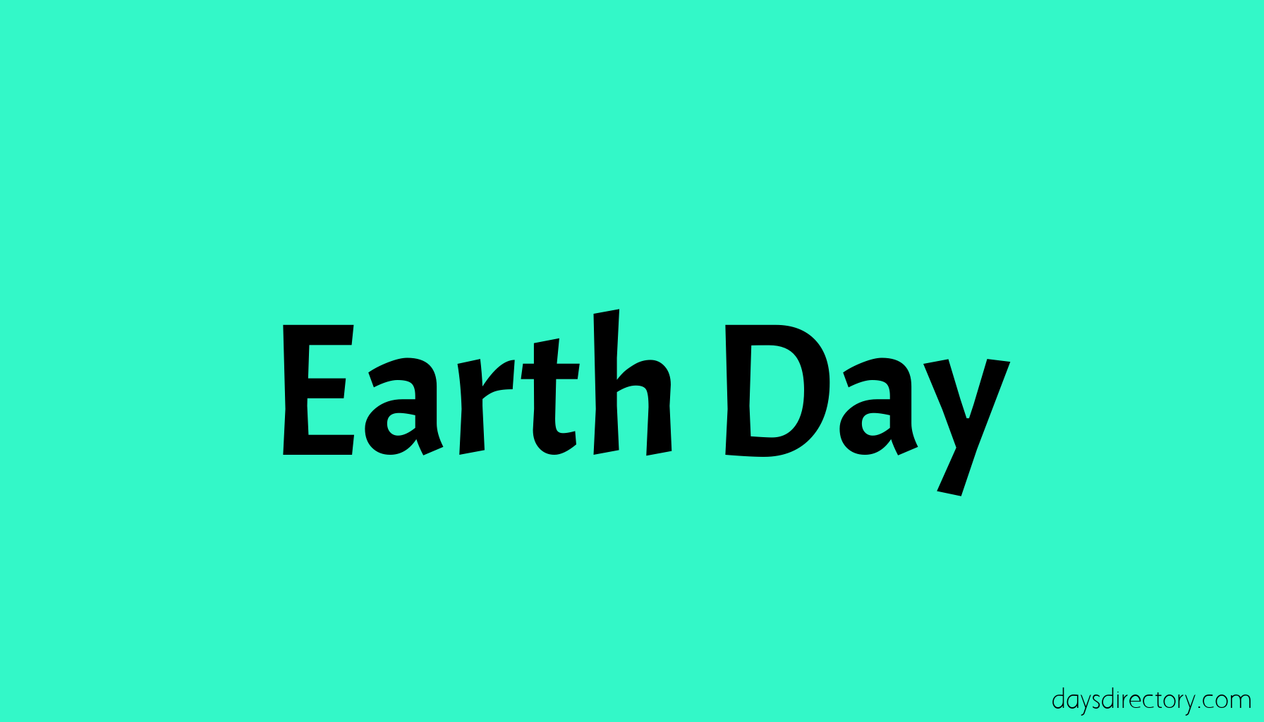 Earth Day